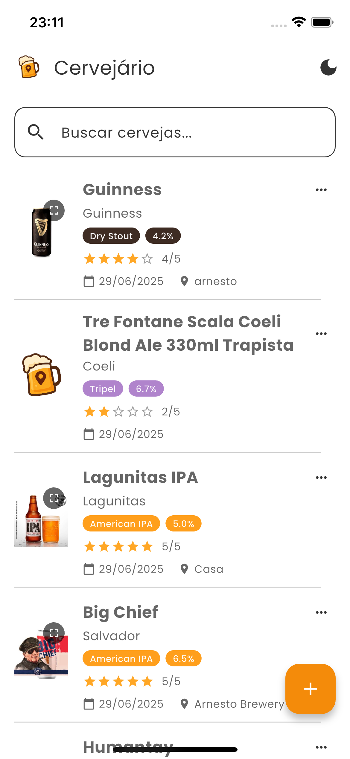 Cervejário App Screenshot
